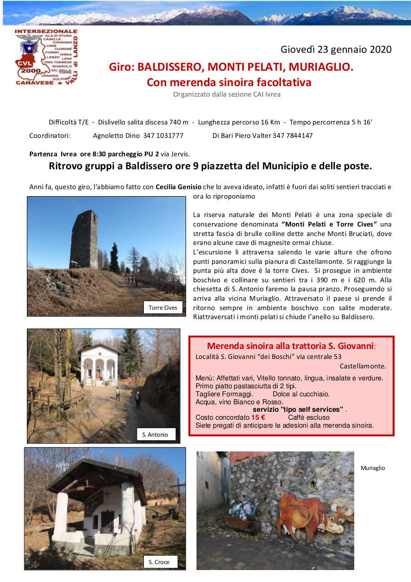 2020 01 23 LOCANDINA Baldissero Monti Pelati Muriaglio 